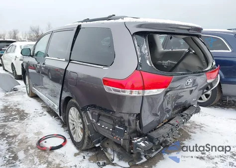 2014 Toyota Sienna Xle V6 8 Passenger из США, поврежденный, VIN 5TDYK3DC3ES507840